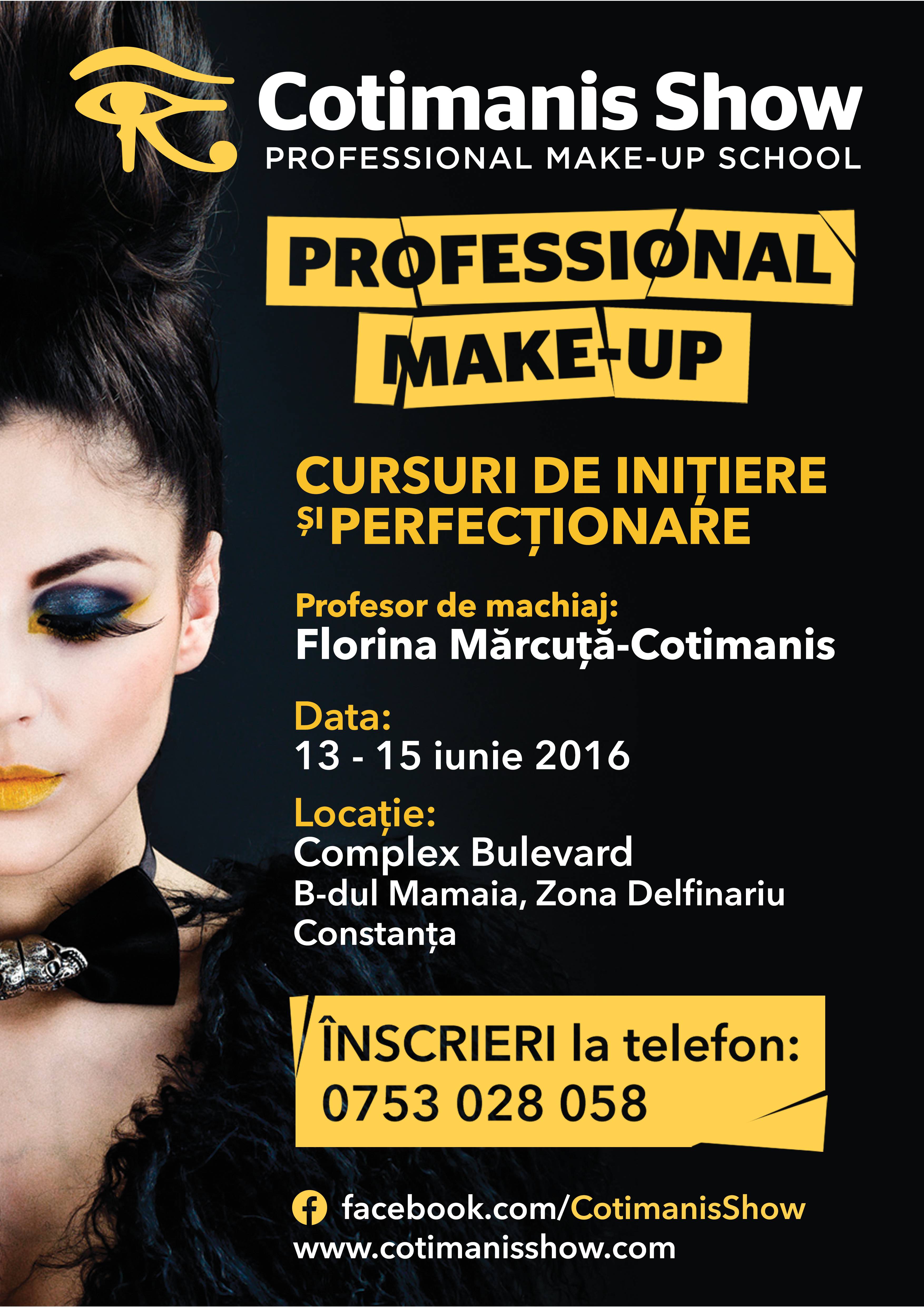 Învață arta machiajului de la profesioniști!